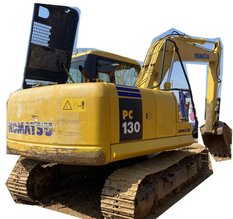 Second-hand imported Komatsu PC130-7K crawler excavator