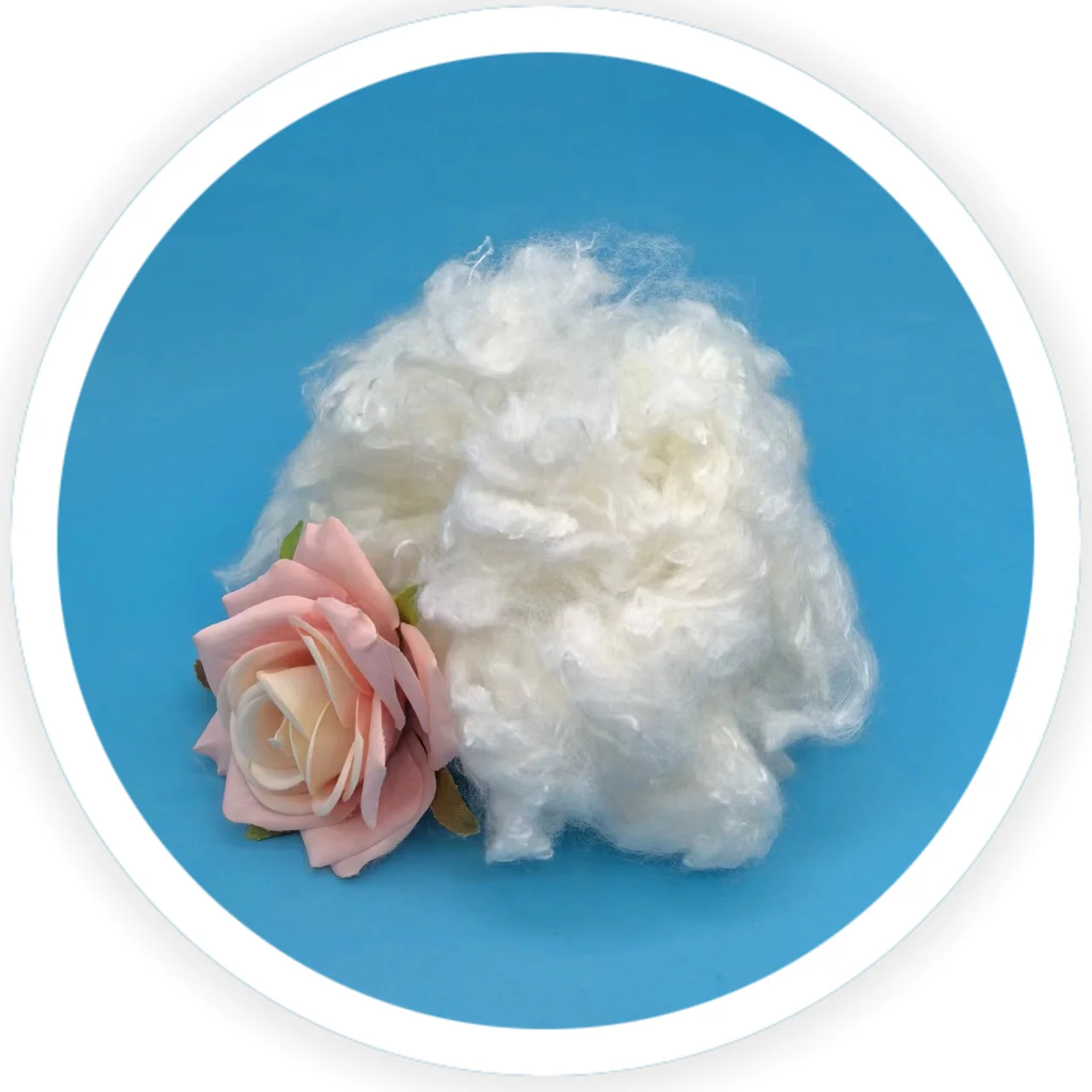 Professional Manufacturer 2d 51mm Eco-Friendly Viscose rayon viscosa fiber