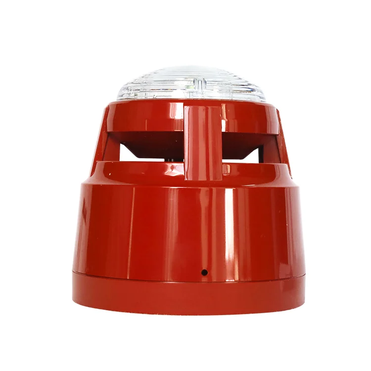 EN 54 Standard LPCB CE Approval Two-wire Loop Powered Addressable Sounder Beacon for Fire Alarm System