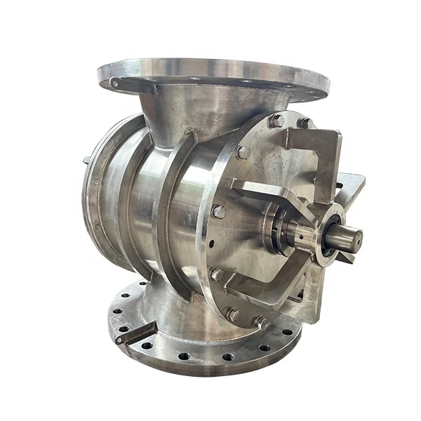 9L Stainless Steel Rotary Airlock Star Feeder Valve For Powder Unloading