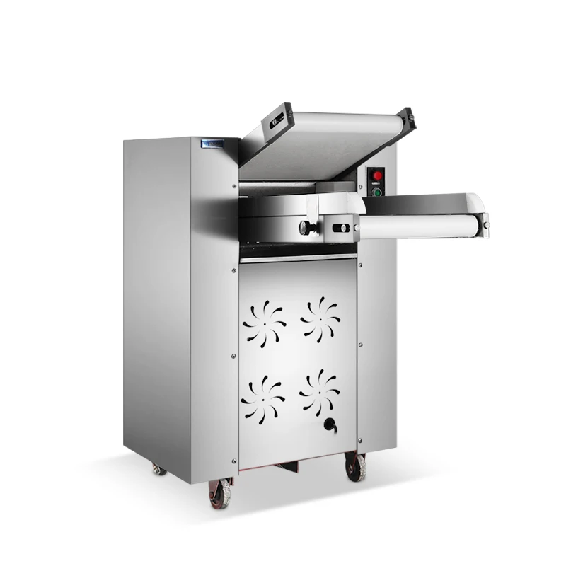 automatic dough kneading machine/electric dough pizza press machine/stainless steel pressing surface machine