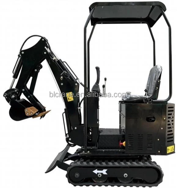 1 Ton Chinese Hydraulic Mini Excavator Road Construction Mini Compact Excavators Micro Crawler Digger