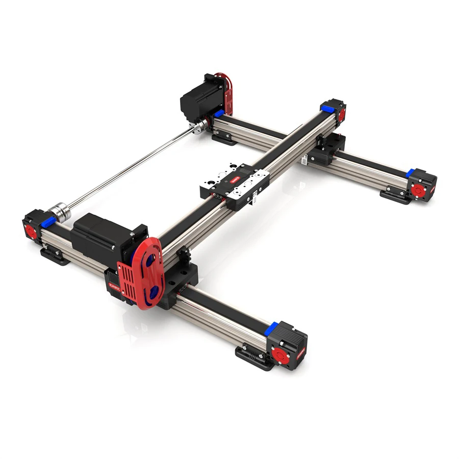 Настройка одноосного многоосного прямолинейного модуля длиной 100 - 4000 мм 