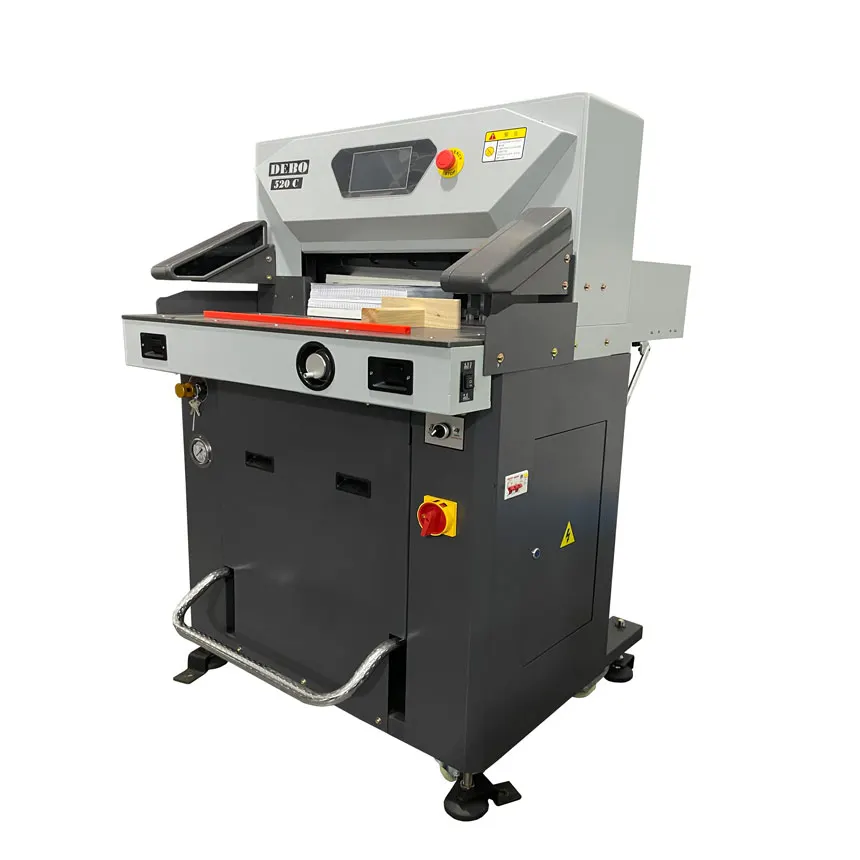 High Quality Hydraulic Paper Cutting Machine Program Paper Guillotine Electric A2 Paper Cutter