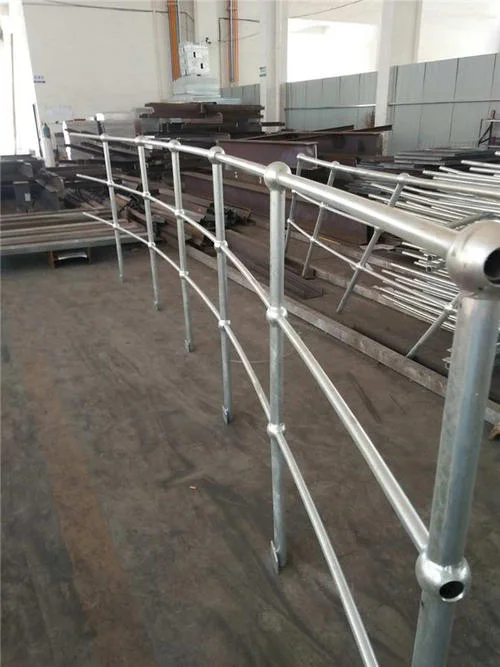 Wholesale Excellent Quality Iron Ball Joint Handrail Steel Post Stanchions galvanized stanchion