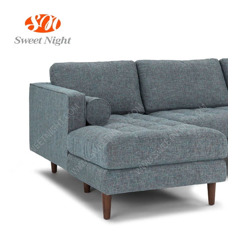  Customized OEM modular sectional corner sofa set furniture living
