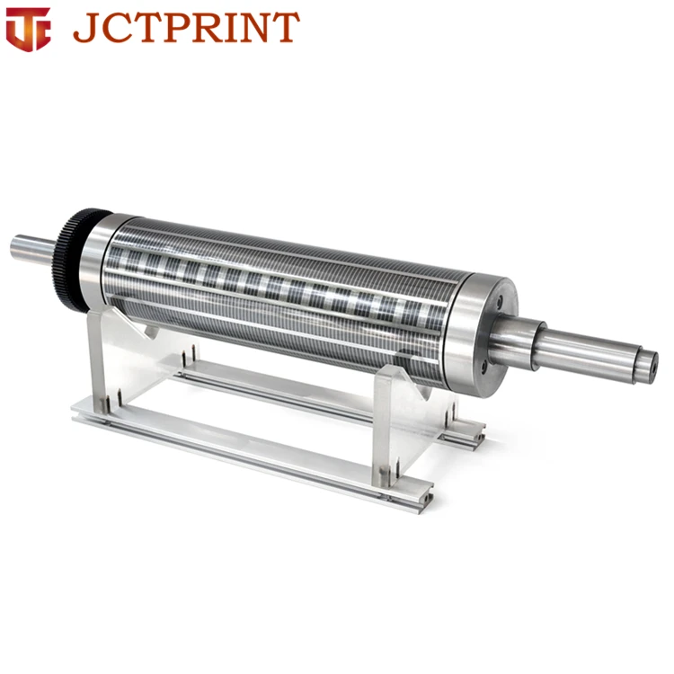 Magnetic cylinder flexo print cylinder for die cut on rotary printing