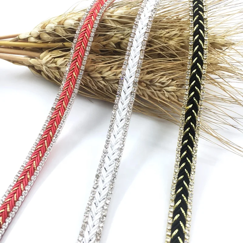 Оптовая продажа продуктов, плетеная тесьма, термоклейкая отделка, стразы для горячей фиксации, аксессуары для одежды