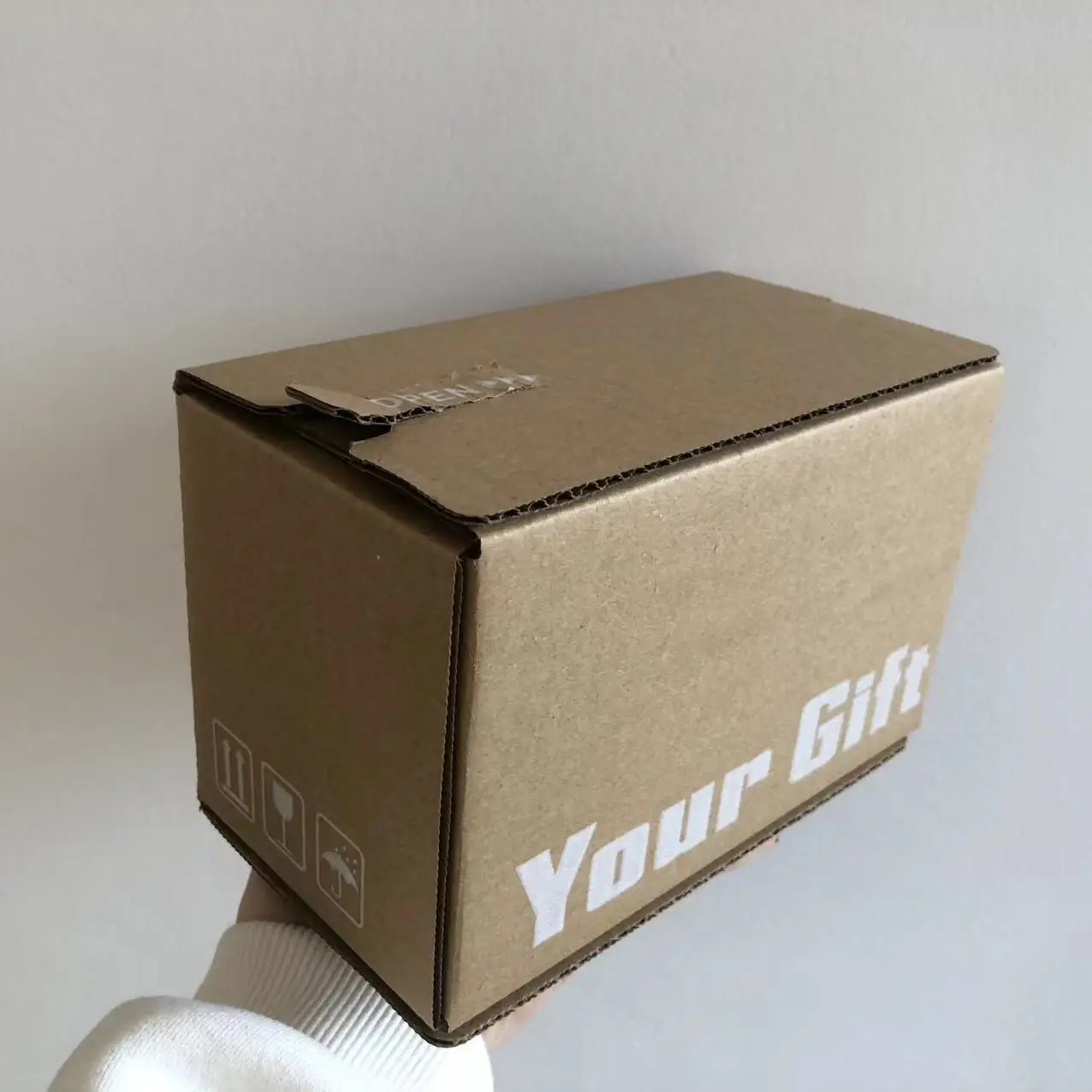 Изготовленная на заказ коробка гофрированной бумаги картона печатания для доставки