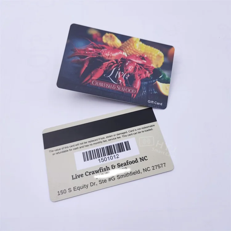 Wholesale Printing Plastic PVC VIP Membership restaurant loyalty cards reward cards for stores