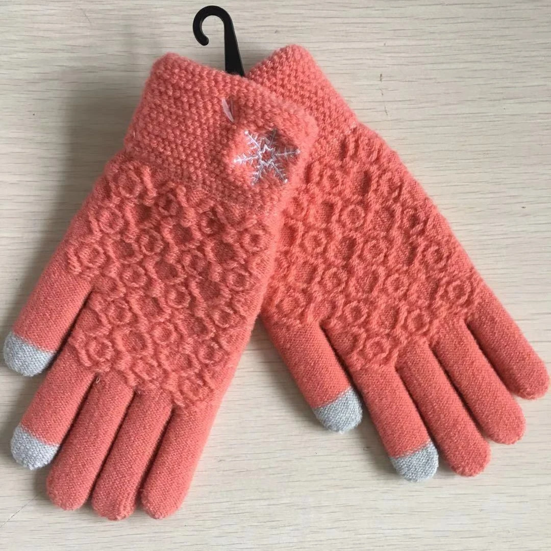High Standard Winter Mittens Warm Fine Workmanship Low MOQ Eco-Friendly winter gloves lady