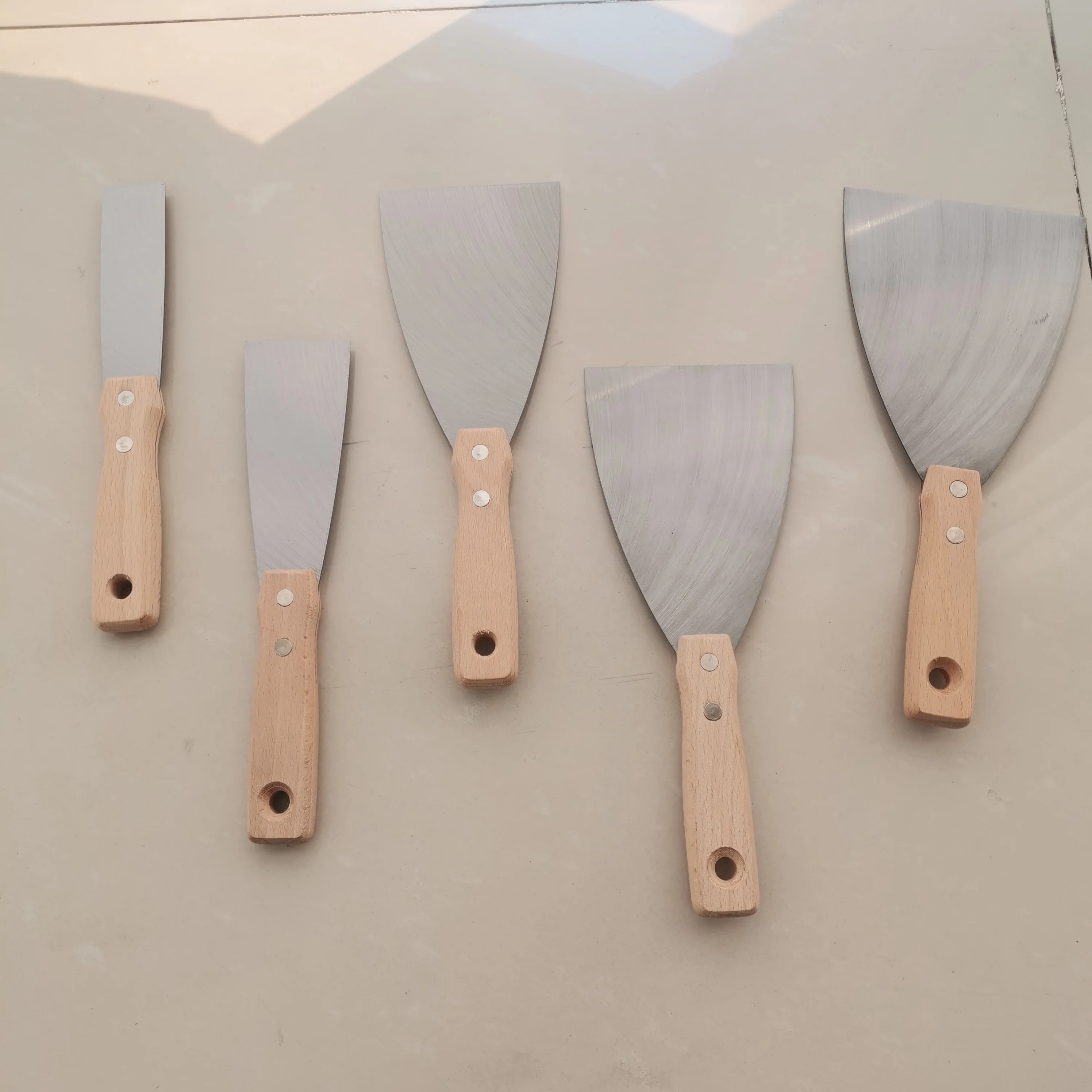 Czech Handle Series Carbon Steel Wood Handle Oil Ash Knife