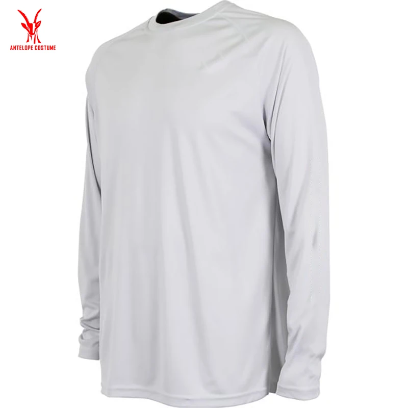 New Arrival Light Blue Long Sleeve Marlin Fishing Shirts Quick Dry Fishing Clothing