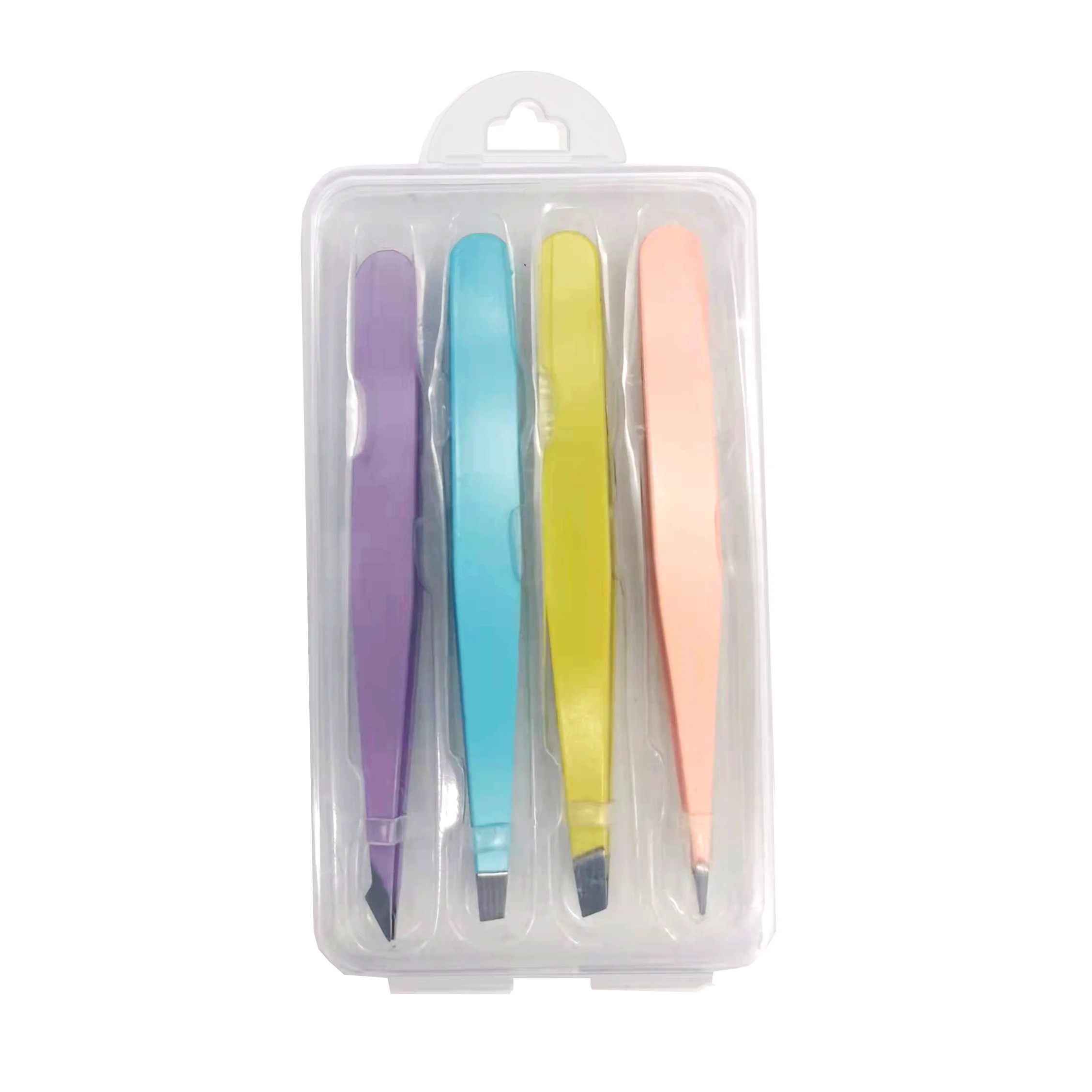 black Stainless steel eyebrow pliers Eyelash Extension clip eyebrow clip single and eyebro