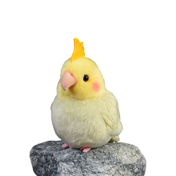 Custom Logo Popular Promotional Outdoor 100% Polyester Bird Shape Fluffy Plush Toys