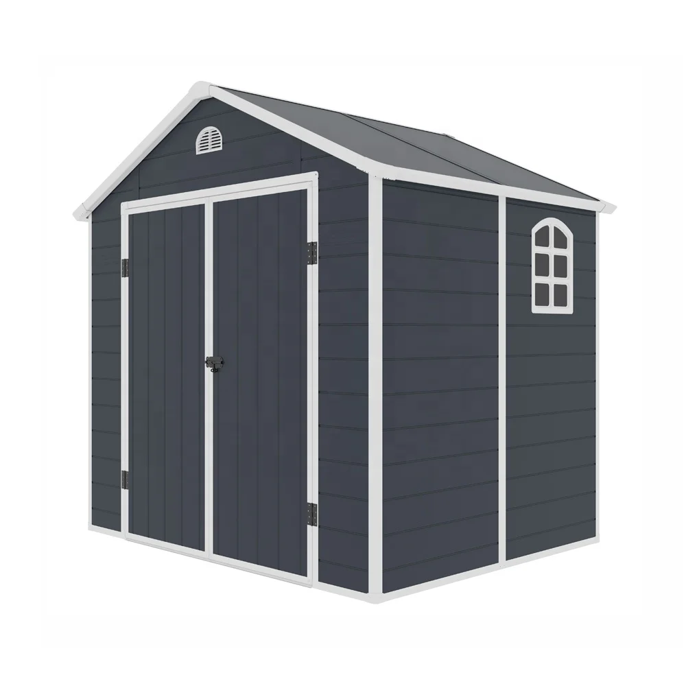 Popular 8x6 Plastic Shed Organizers and Resin Garden Storage House
