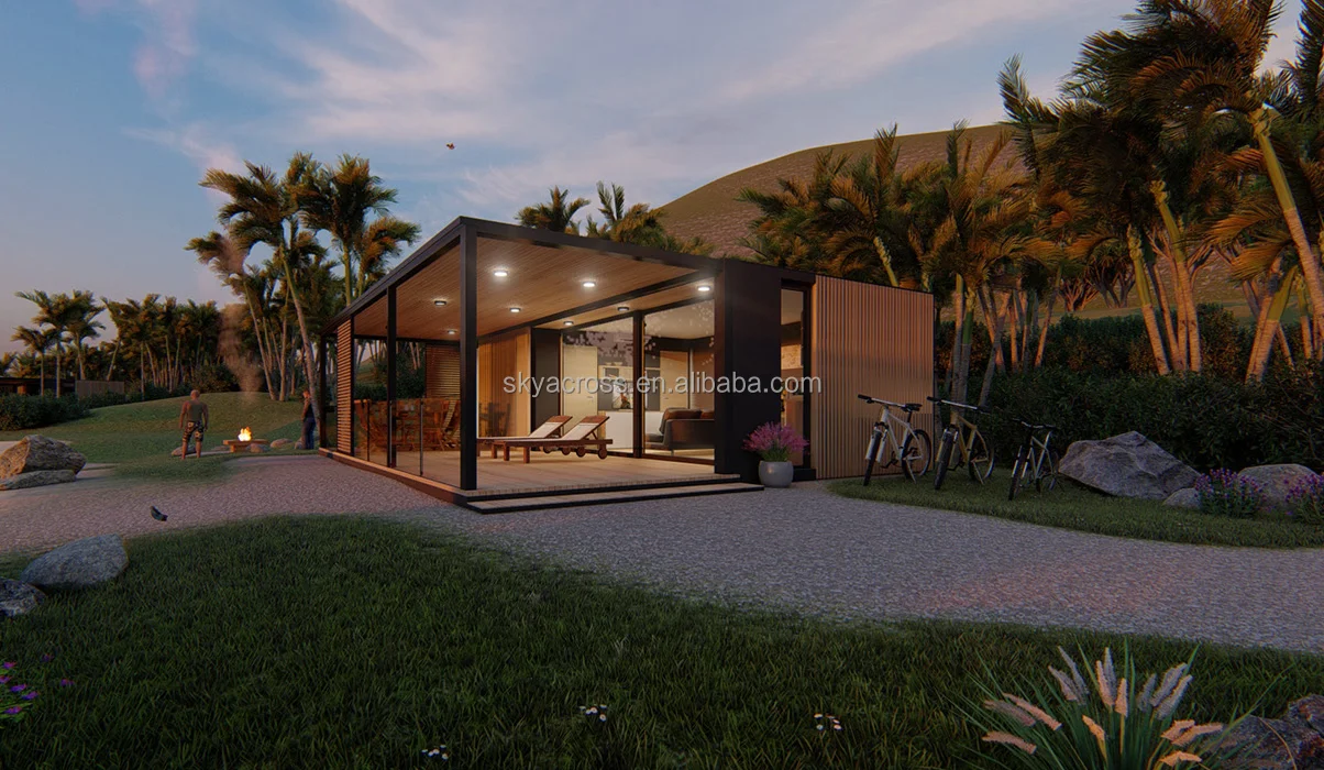 Modern designed mobile houses, holiday homes, luxury villas, factory direct sales