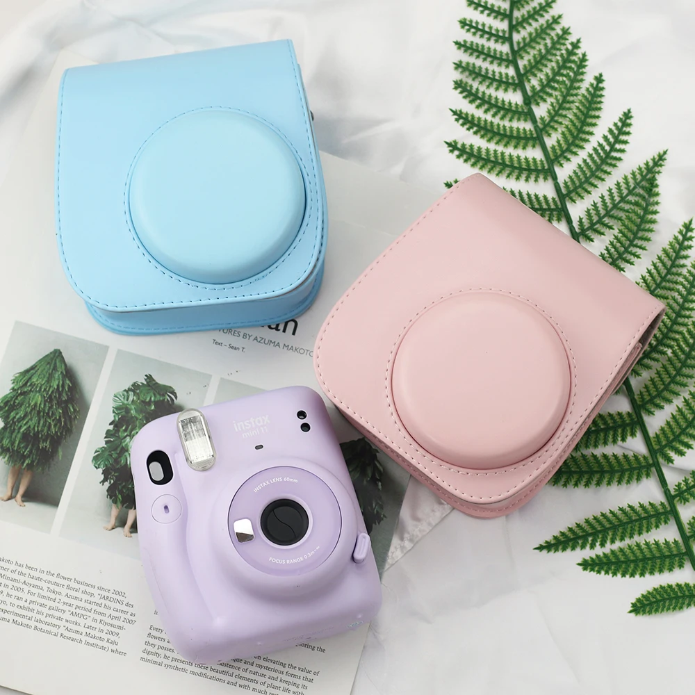 Fujifilm Instax mini11/9/8 мгновенный защитный чехол для камеры из искусственной кожи