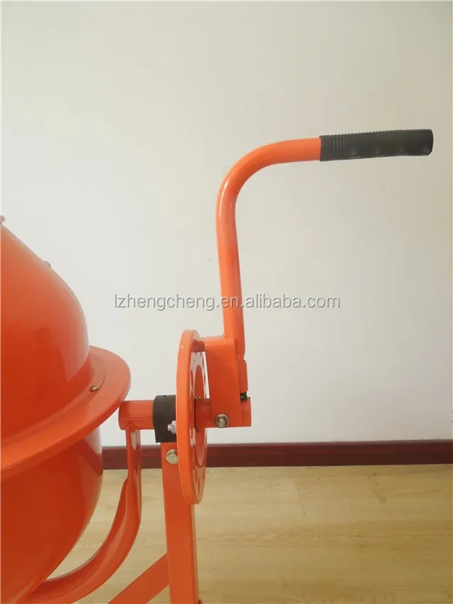 High Quality Electric Concrete Mixer 63L Concrete Mixer Mobile, Mixing Concrete Mixer Price, China, Orange