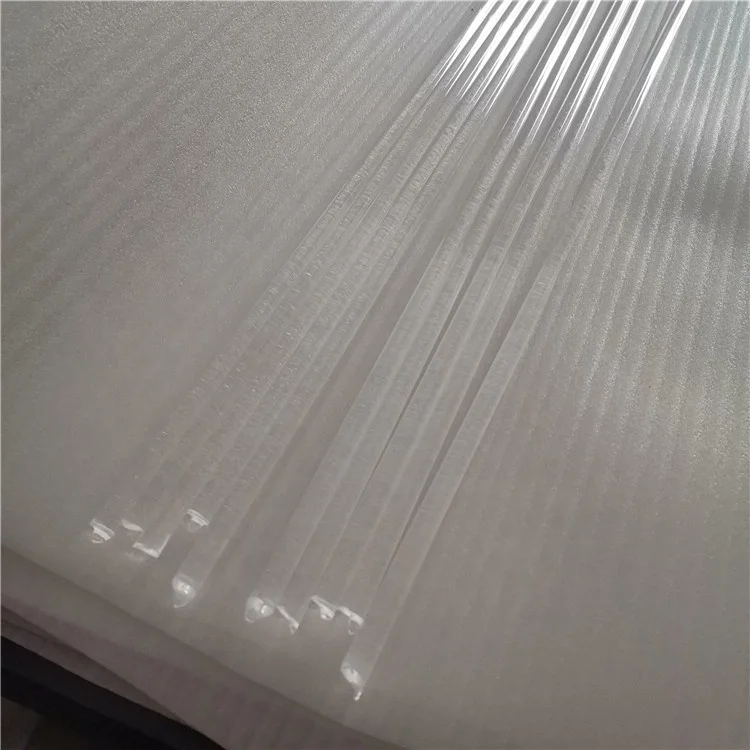 wholesale Manufacturers selling high temperature resistant clear fused quartz rod