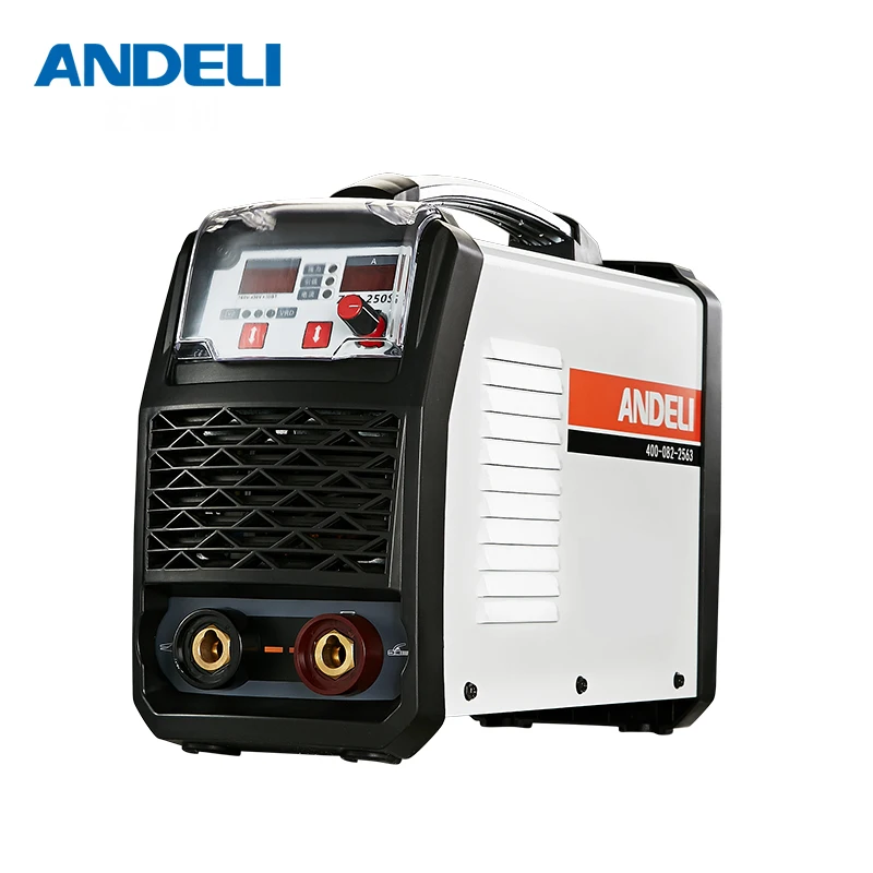 ANDELI 220V MMA smart portable single phase spot welding arc welding machine ARC-250T  low voltage inverter welding machine