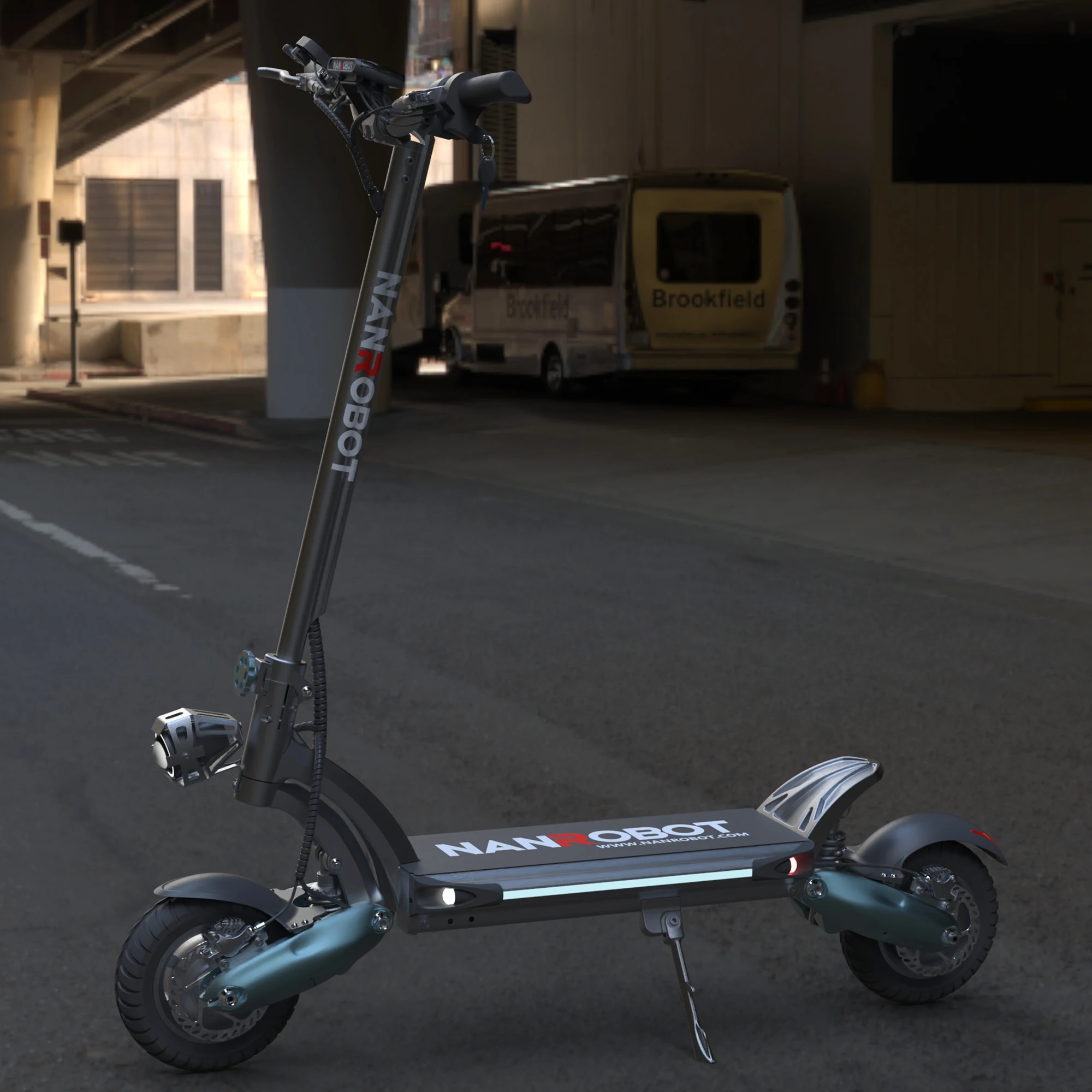 Nanrobot D6 + 2,0, Заводская поставка, оптовая продажа, 2000 Вт, двойной двигатель, умный быстрый Электрический складной скутер