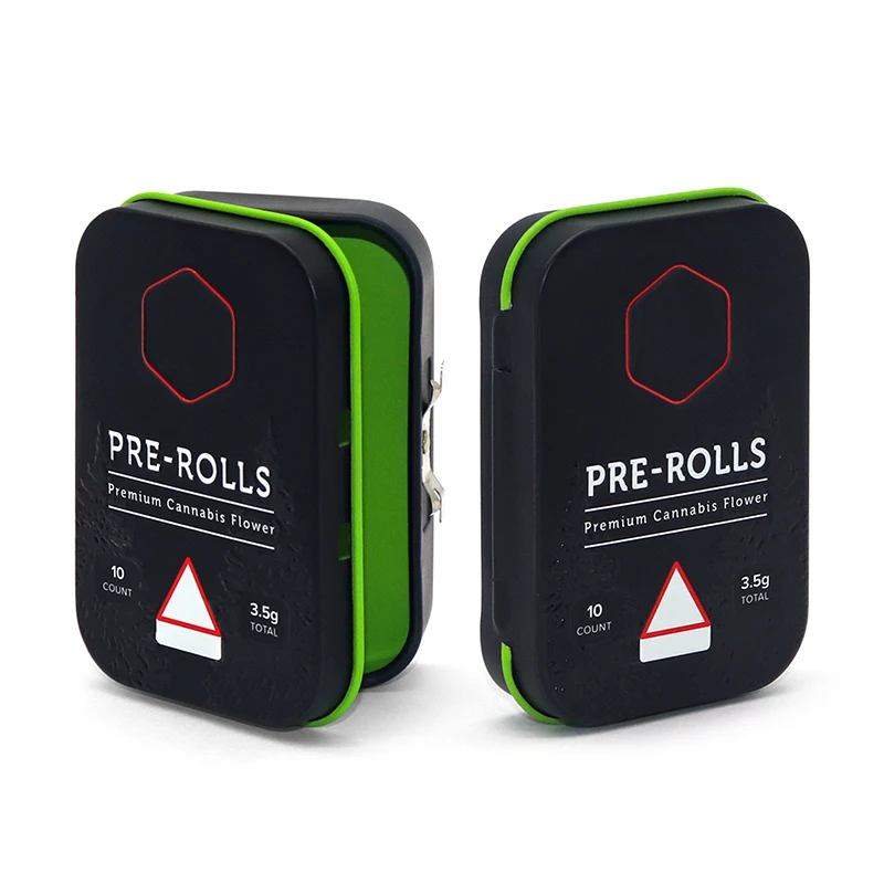 Certificated airtight child resistant packaging child proof Custom Digital Printed cr tin box metal child resistant tin case