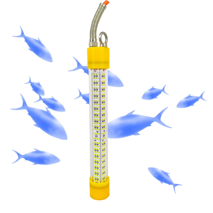 100W 12v IP68 Fish Lures Under Water Lamp green led fishing light deep sea fishing light Fishing Lights Waterproof