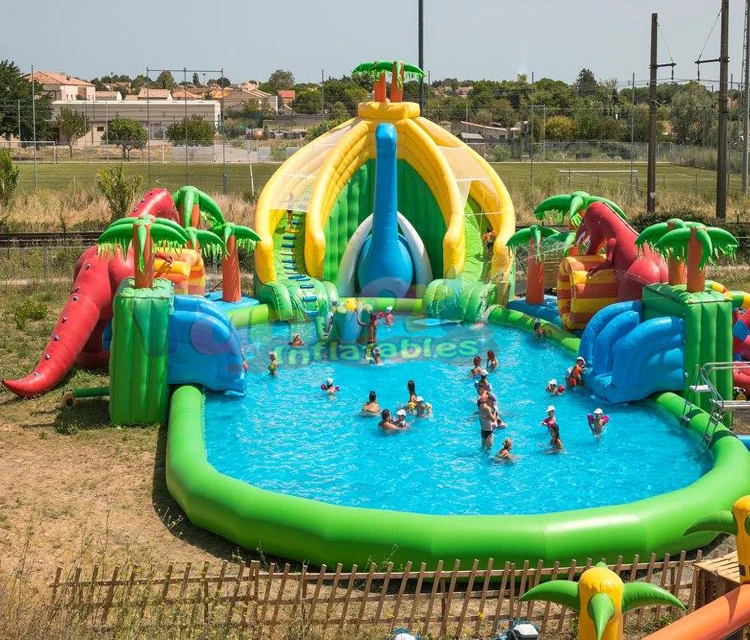Gonflables Санки bords de piscines juegos acuaticos inflables надувной замок парки бассейн водная горка с