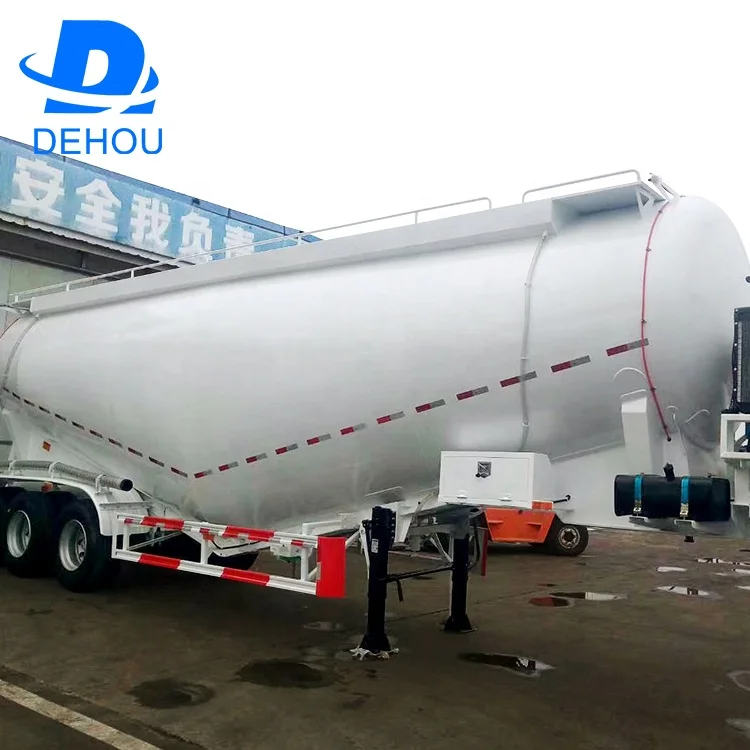 china brand factory direct heavy duty 3 axle cement bulker trailer tank bulk tanker semi trailer capacity for sale