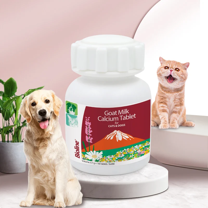 Pet Nutrition Dog Hip And Joint Supplement Goat Milk Calcium Tablet Dog Supplements And Vitamins