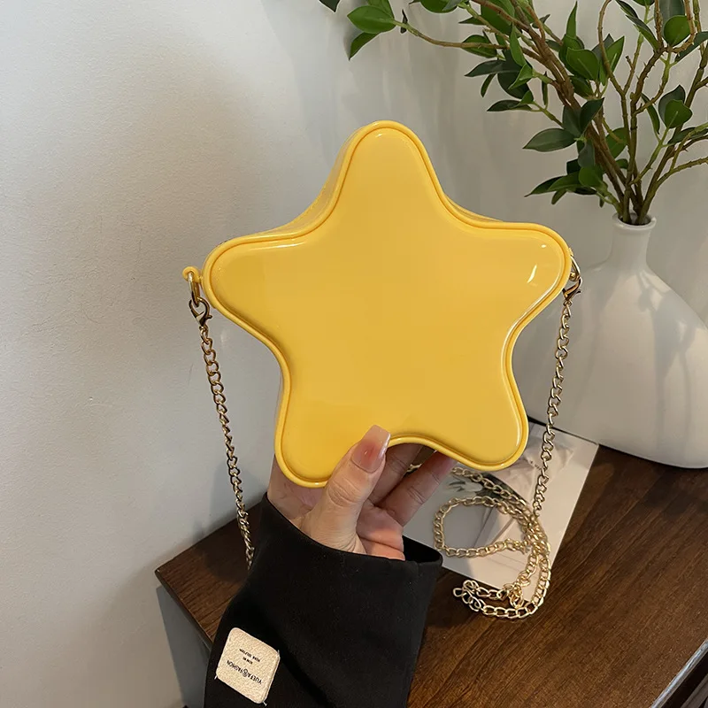 Bulk Female High Quality Luxury Star Shape Cute Pink Ladies Mini Coin Purses And Handbags