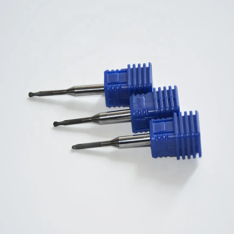 DC Coated 0.6/1.0/2.0mm Dental Zirconia Milling Burs for DWX 50 CAD CAM Milling System Diamond Coating Burs