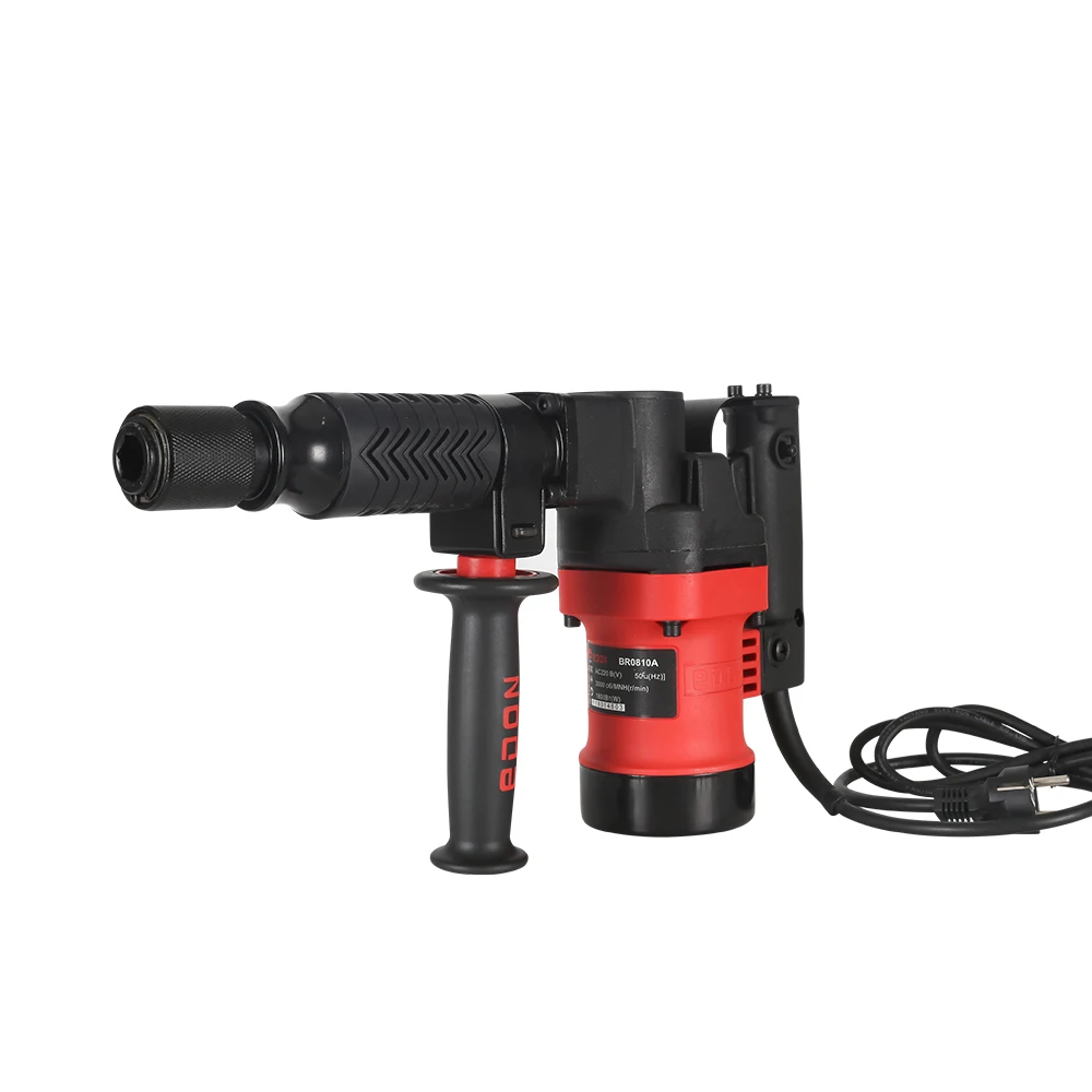 EDON BR-0810A Quality Assurance Electric Demolision Hammer Drills Tool 1050r/min BR-0810A-01 220~240V IRON BOX 28.5kgs(3pcs) 40J