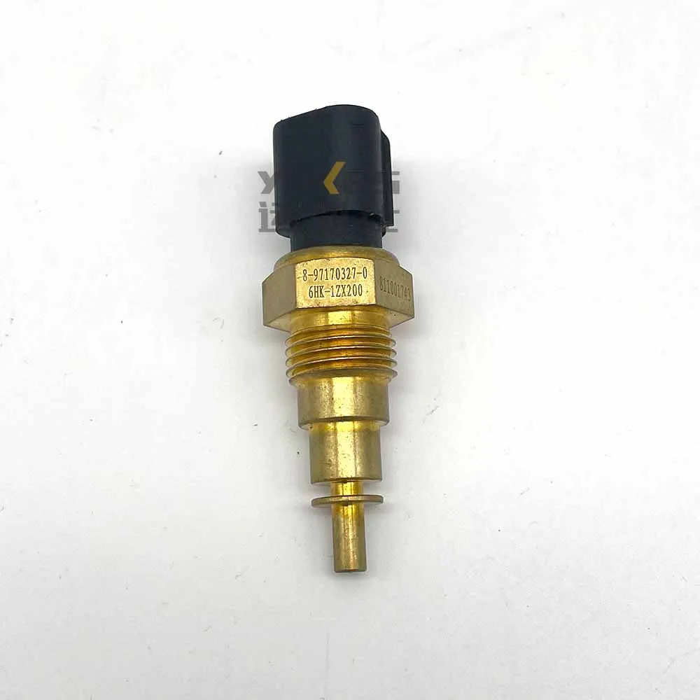 6HK1 Engine Water Temperature Sensor ZX200 Excavator Parts 8-97170327-0 8971703270 For ISUZU Hitachi