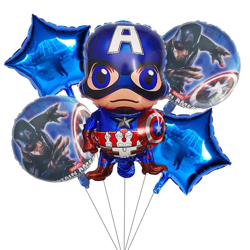
Super Hero Spiderman Foil Balloons Children Birthday Party Supplies Super balloon Toys 