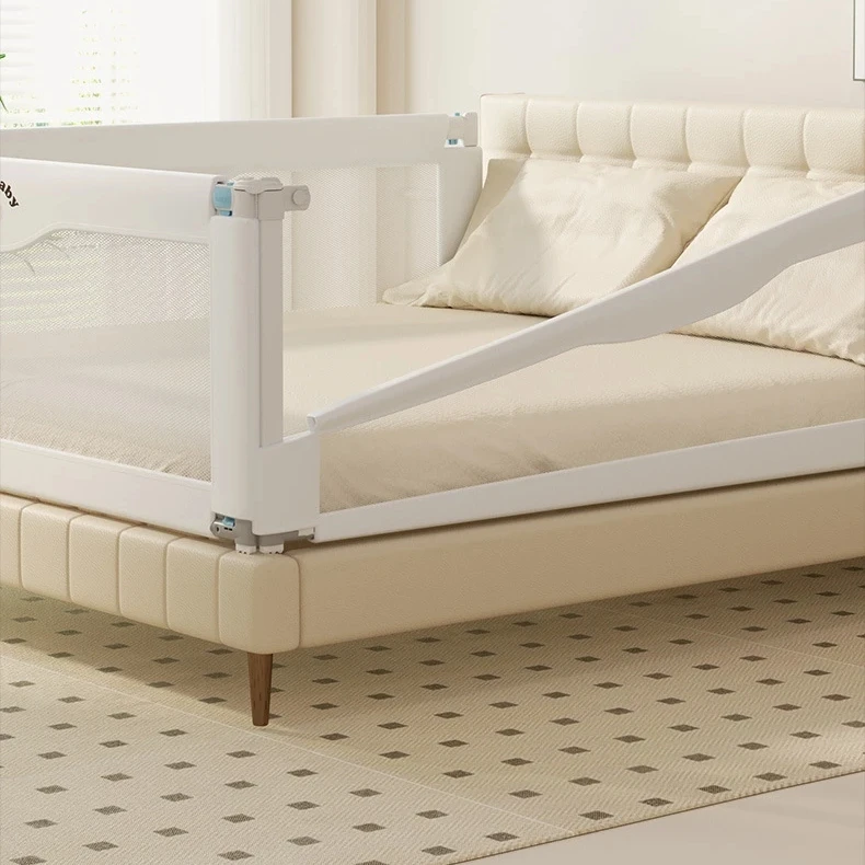 High Quality Portable Bed Rails, Cheap Breathable Guardrail bed dressings and the guards three piece baby crib rail