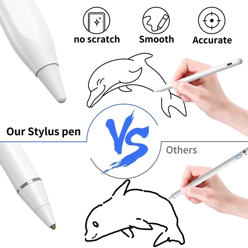 Best price aluminum capacitive touch active stylus s pen pencil for phone and pad