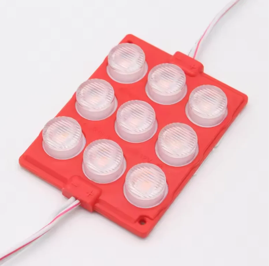 Powermaster Module High lumen 9 leds high power injection module aluminum board light box led