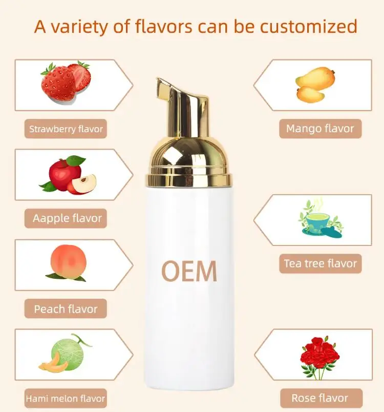 Factory Direct Supply Private Label Clean Eyelash Oil Free Lash Foam Cleaning Cleanser Eyelash Extension Shampoo