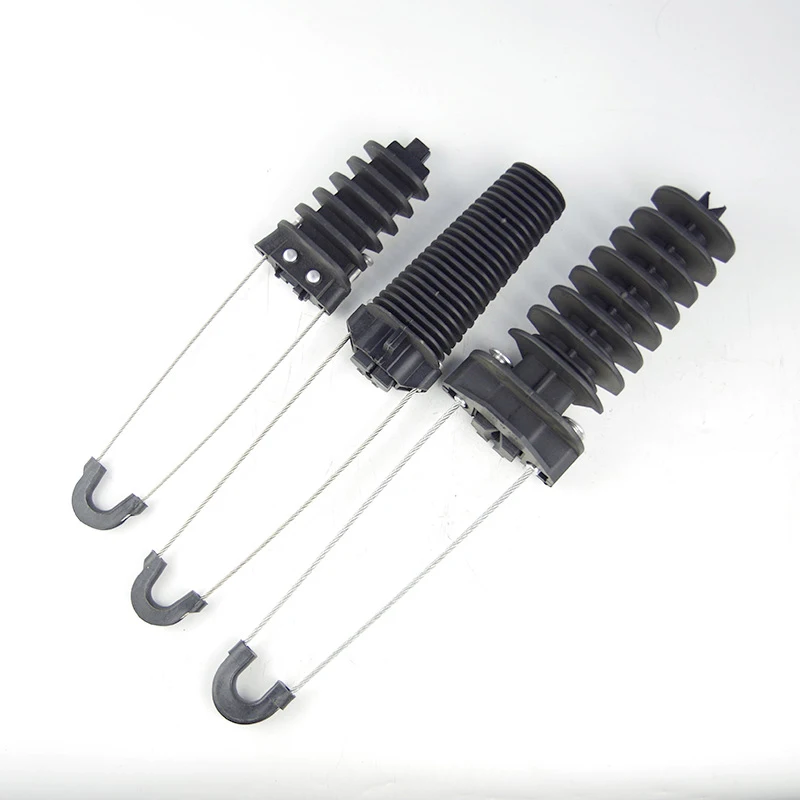 ODM Fiber optic Dead End tension Clamp Anchor Clamp Wedge type suspension clamp for ADSS Cable pa 300 PA500 pa1500 pa2000 pa3000