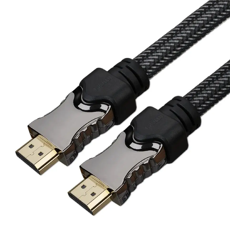 Hdmi кабель плетеный металлический корпус с поддержкой ethernet 3d 4K 1080p несколько медиа