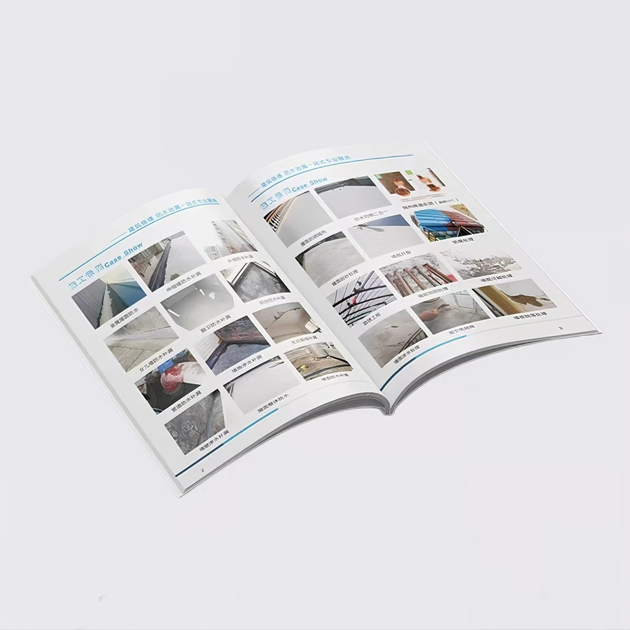 Custom Free Samples Printing Luxury Leaflet Fold Flyers Brochure Booklet Instruction Manual