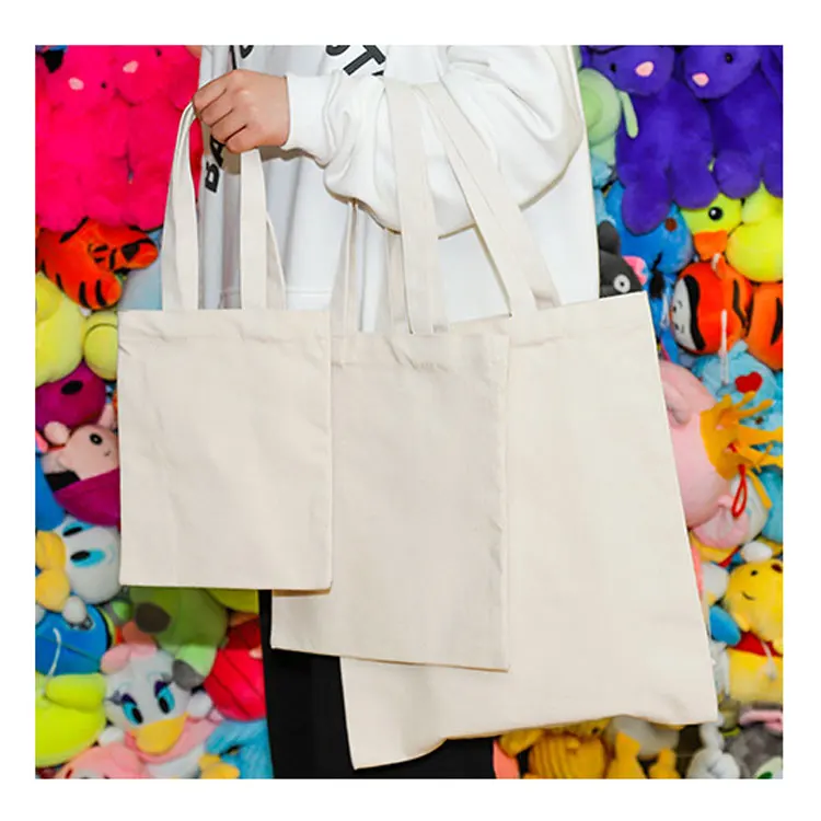 Economical 12 oz canvas tote bag shopping purse shoulder bag tote bag canvas factory price for sale