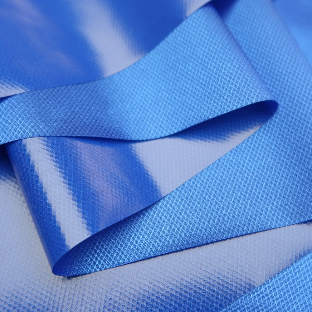 Заводская Горячая запечатанная Алмазная решетка 70D нейлоновая ламинация водонепроницаемый герметичный матрас уличная ткань тпу