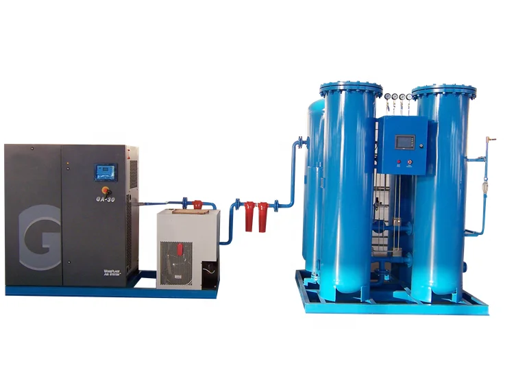 Hi-quality&purity Integrated plug&play 20Nm3/h O2 Filling station gas generator containerization psa oxygen generator