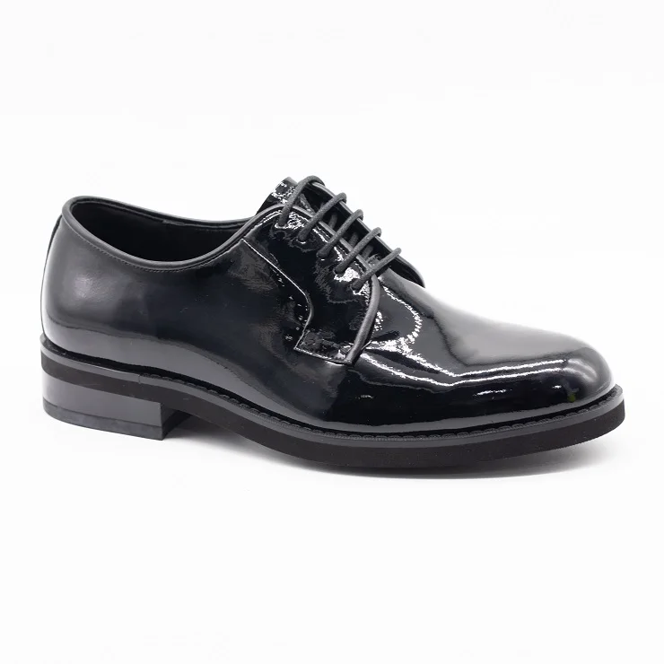 Uniform Shoes Perfect Any Occasion Formal Lace-up Patent Leather Dress Shoes