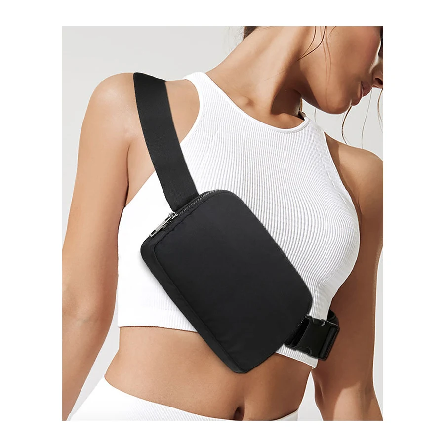 2022 Hot Selling Sport Unisex Nylon Fanny Pack Belt Bag Pouch Waist Bag