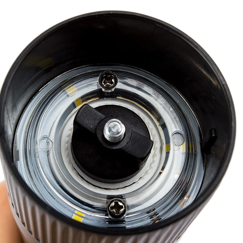 2pcs Battery Operated Automatic Salt Pepper Grinder Set Electric Spice Mill for Cooking