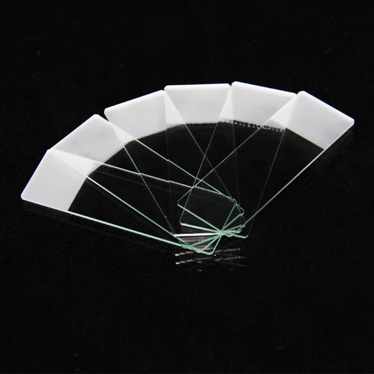 7102  Microscope slide narious of color frosted